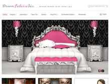 Tablet Screenshot of dreamfabricsinc.com